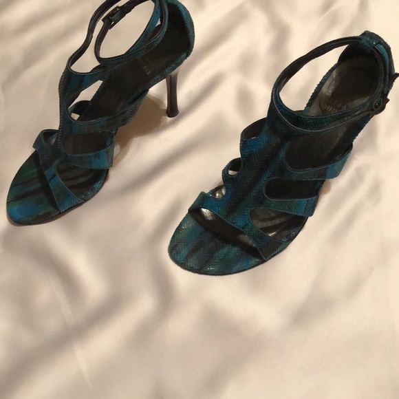 Stuart Weitzman Heels w/ Ankle Strap - Picture 1 of 6